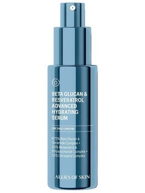 Allies of Skin Beta Glucan & Resveratrol Advanced Hydrating Serum. 30ml.